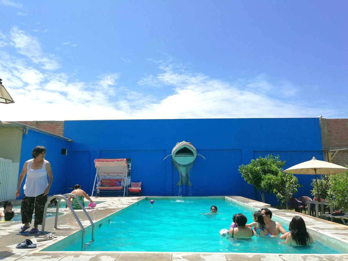 Hotel Villa Kitzia Huacho Exteriör bild