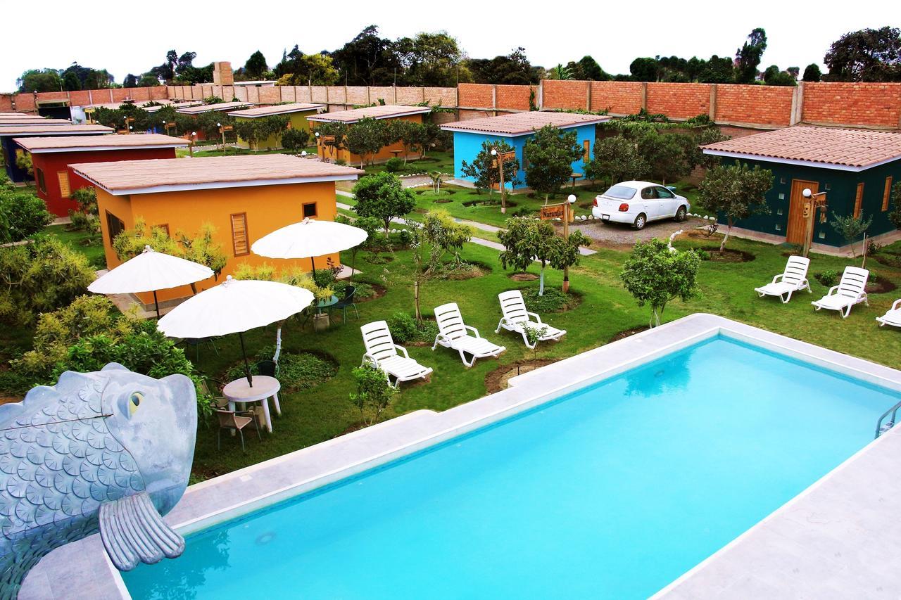 Hotel Villa Kitzia Huacho Exteriör bild
